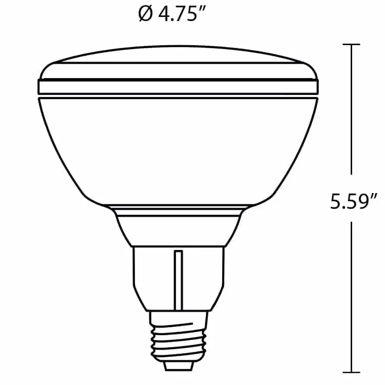 BR40 E26 LED Light Bulb