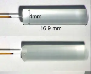 Fiber optics end cap