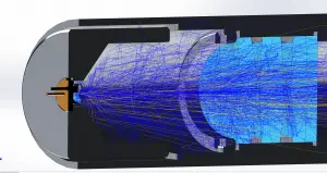 Laser diode collimation Example