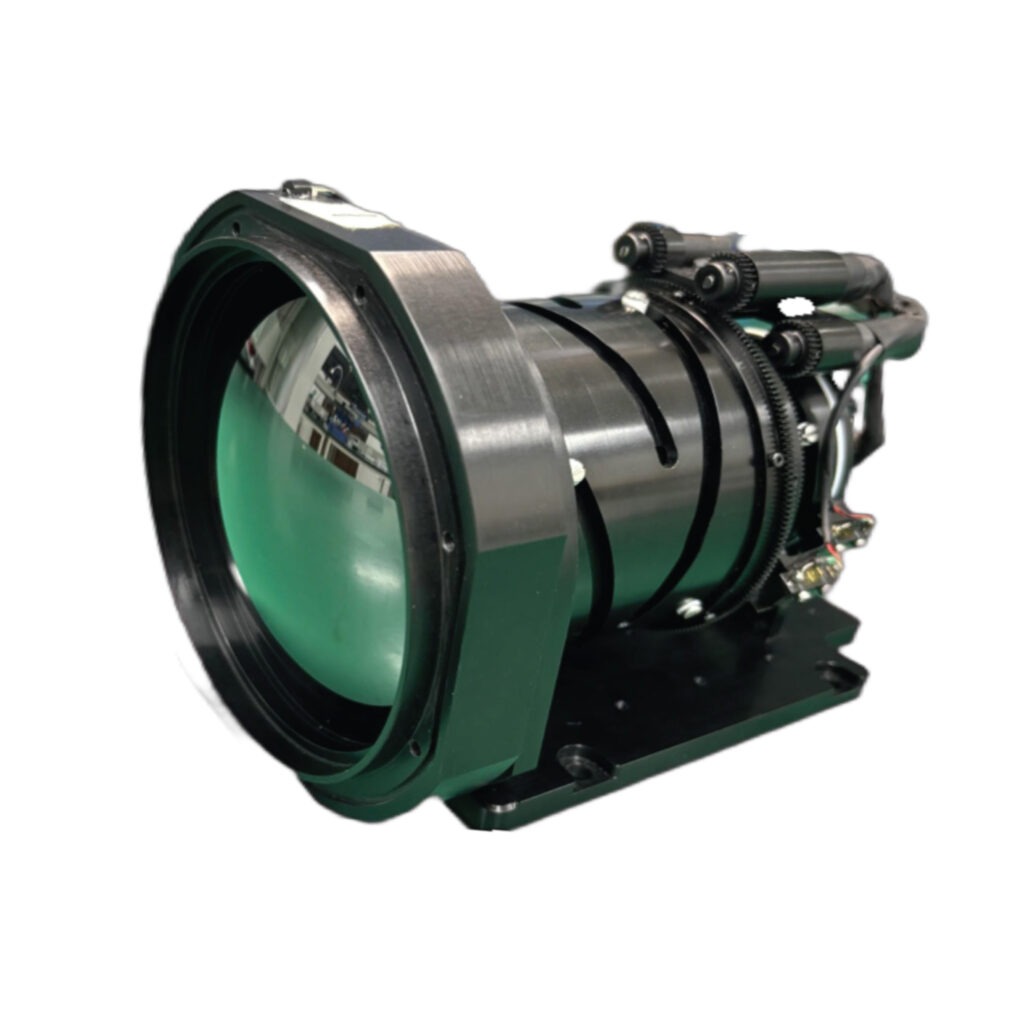 Uncooled Motorized Continuous Zoom Lens