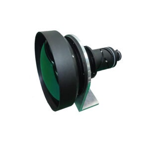 In-line Medium-wave Cooled Continuous Zoom Lens