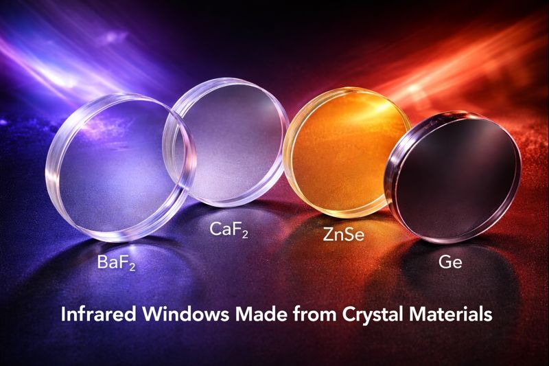 Infrared Window Made from Crystal Materials